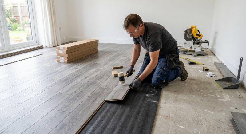 Laminate Floor Installation in Carroll County, GA