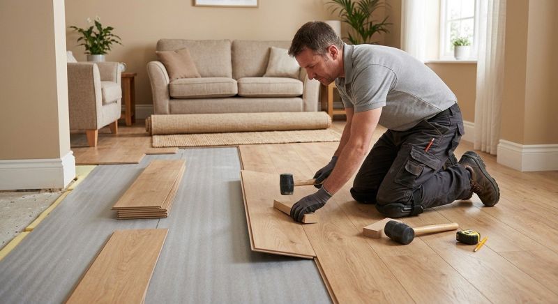 Laminate Floor Installation in Cobb County, GA