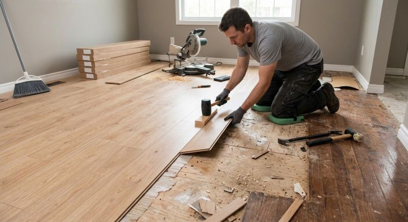 Laminate Floor Installation in Cobb County, GA