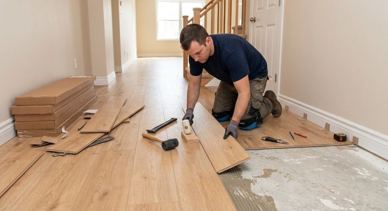 Laminate Floor Installation in Dallas, GA