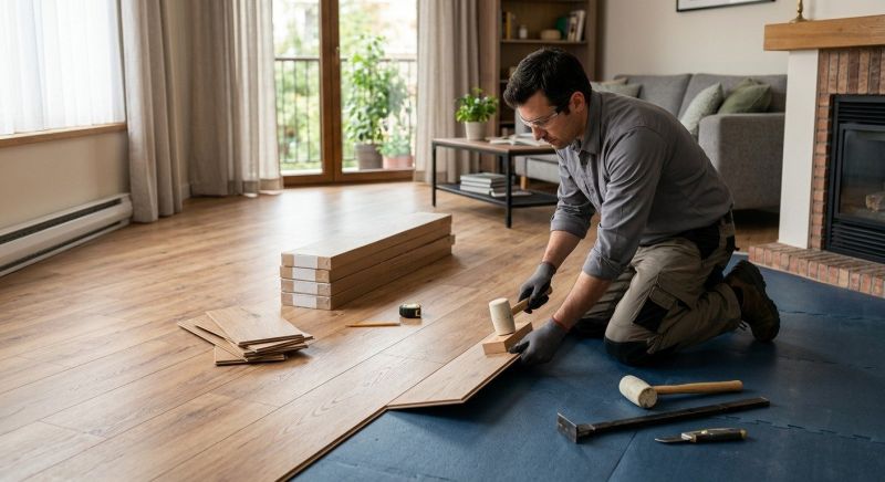 Laminate Floor Replacement in Dallas, GA