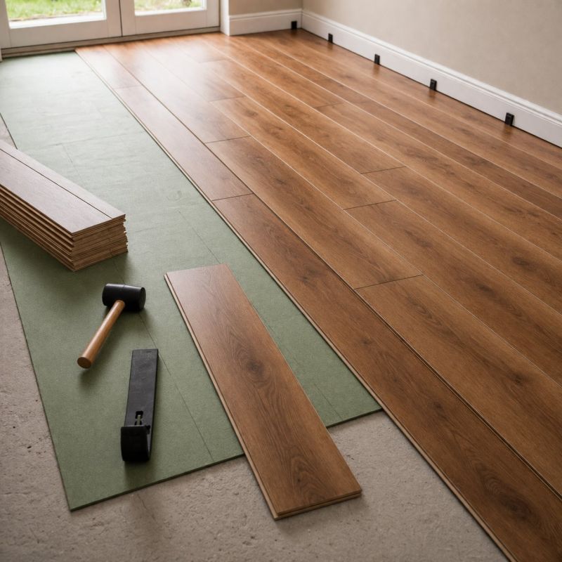 Laminate Floor Replacement in Haralson County, GA