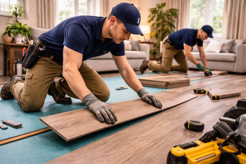 Laminate Floor Replacement in Rockmart, GA