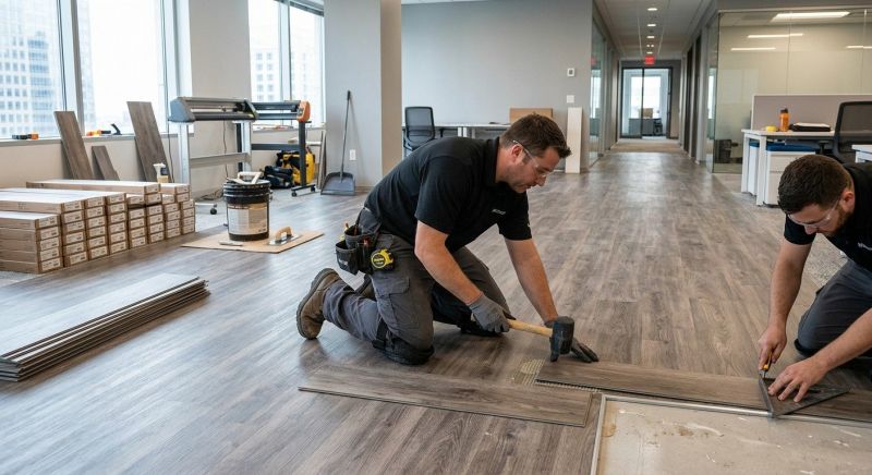 Linoleum Floor Installation in Haralson County, GA