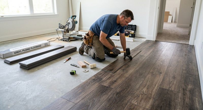 Linoleum Floor Installation in Lithia Springs, GA