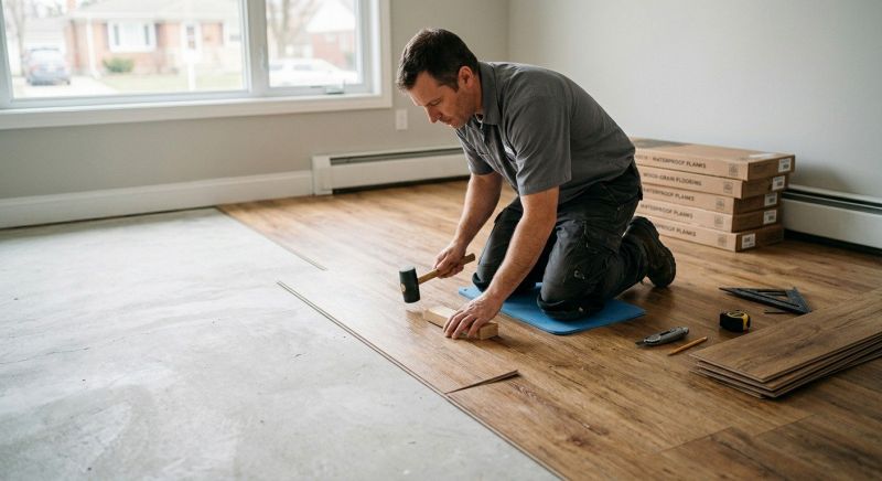 Linoleum Floor Installation in Mableton, GA