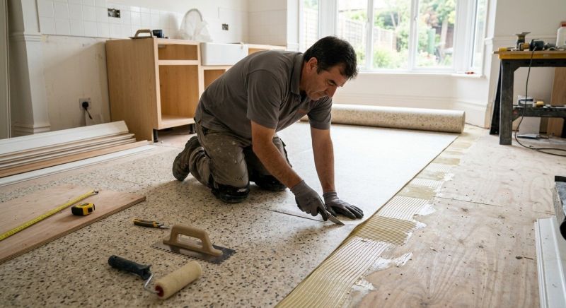 Linoleum Flooring Replacement in Paulding County, GA