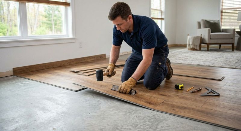 Luxury Vinyl Tile Installation in Mableton, GA