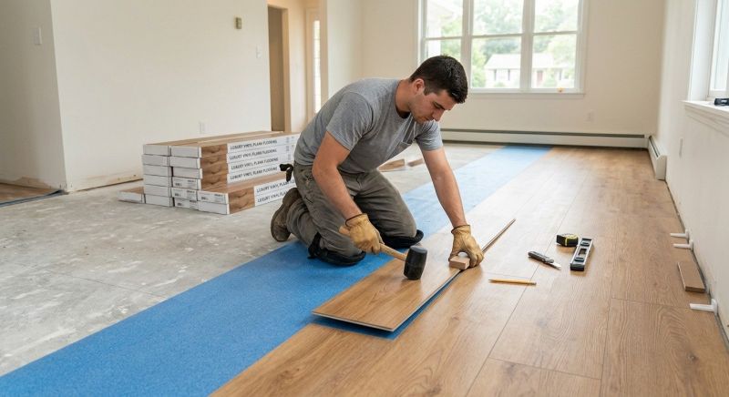 Lvt Flooring Installation in Haralson County, GA