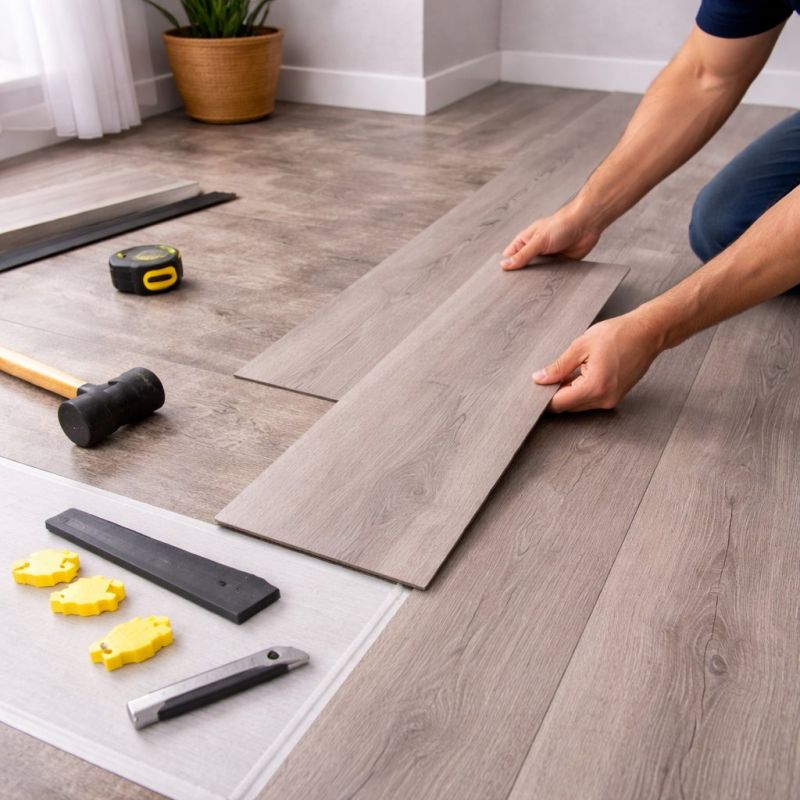 Lvt Flooring Installation in Temple, GA