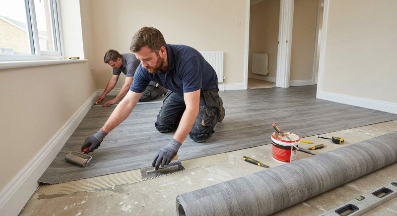 Sheet Flooring Installation in Bremen, GA