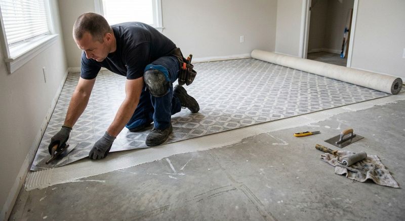 Sheet Flooring Installation in Carrollton, GA