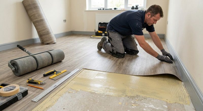 Sheet Flooring Installation in Smyrna, GA