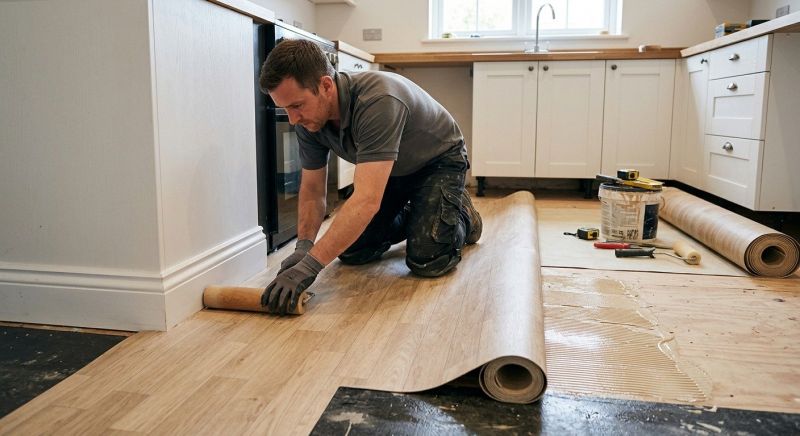 Sheet Linoleum Installation in Carrollton, GA