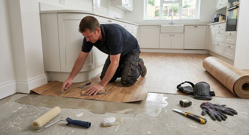 Sheet Linoleum Installation in Hiram, GA