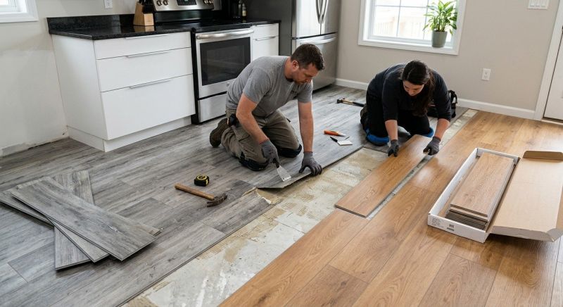 Vinyl Floor Replacement in Paulding County, GA
