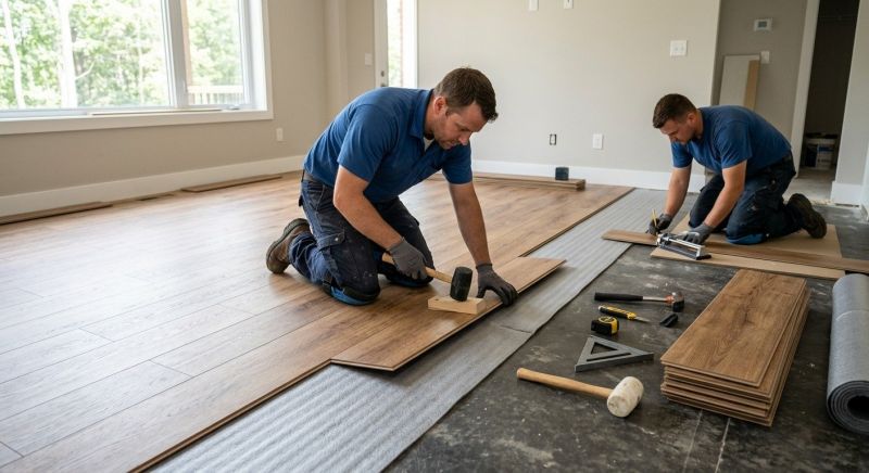 Vinyl Flooring Installation in Carroll County, GA