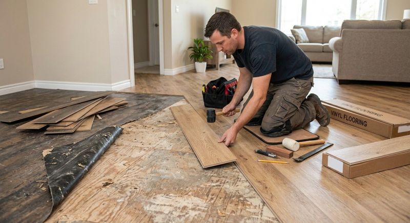 Vinyl Flooring Installation in Carrollton, GA