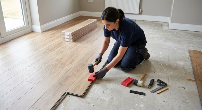 Vinyl Plank Floor Installation in Paulding County, GA